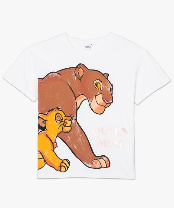 Tee-shirt femme oversize avec motif XXL - Disney vue4 - DISNEY DTR - GEMO
