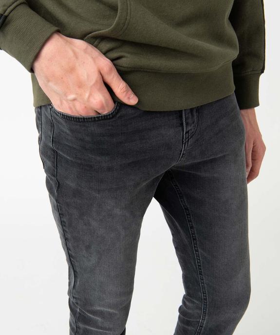 Jean homme coupe Slim 5 poches vue2 - GEMO (HOMME) - GEMO