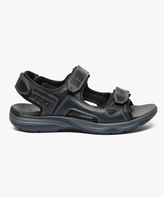 Sandables brides dessus et talon vue1 - GEMO (CASUAL) - GEMO