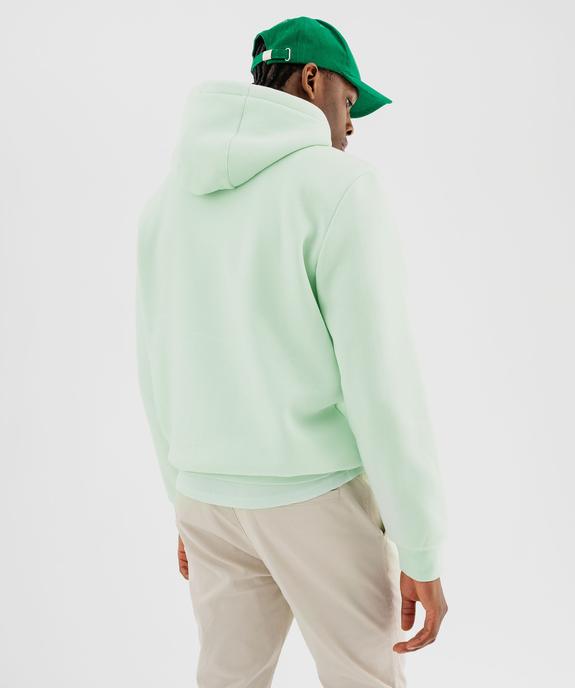 Sweat à capuche en molleton doux homme vue4 - GEMO 4G HOMME - GEMO