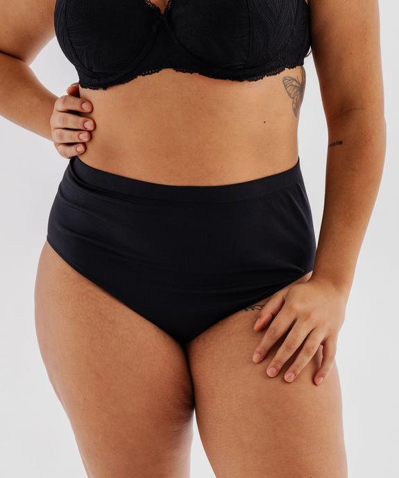 Culotte en microfibre femme grande taille vue6 - GEMO 4G FEMME - GEMO