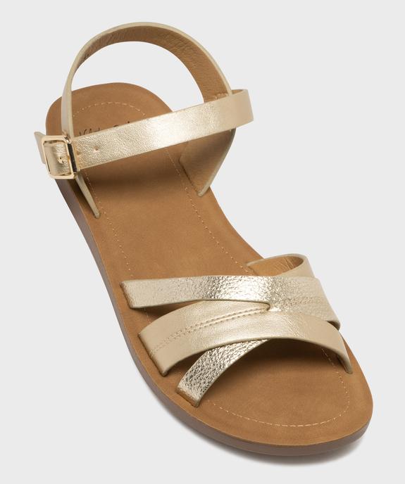 Sandales à brides scintillantes femme - Valentina Baldano vue5 - VALENTINA BALDA - GEMO