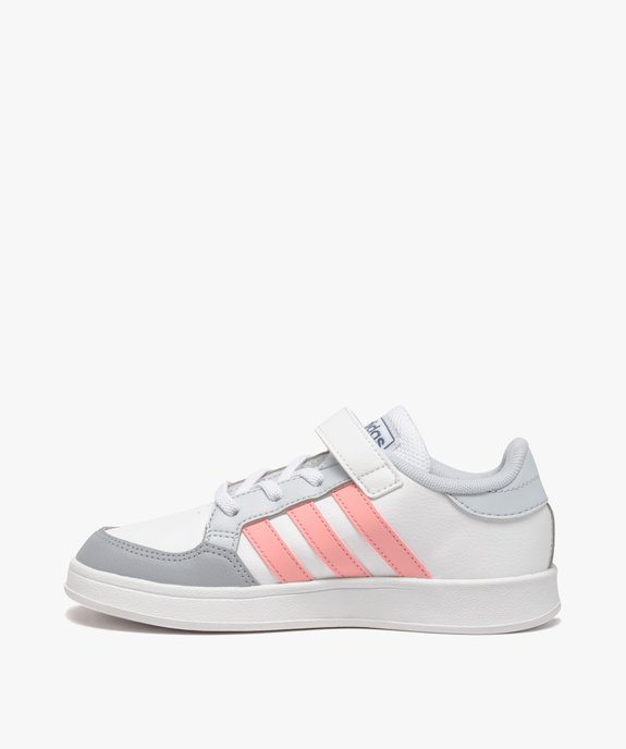 Baskets fille à lacets et scratch – Adidas Breaknet vue3 - ADIDAS - GEMO