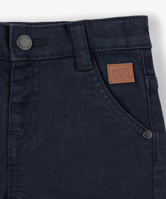 Short bébé garçon en toile colorée extensible vue2 - GEMO(BEBE DEBT) - GEMO