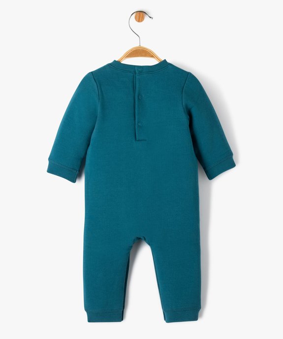 Pyjama bébé sans pieds en molleton vue3 - GEMO(BB COUCHE) - GEMO