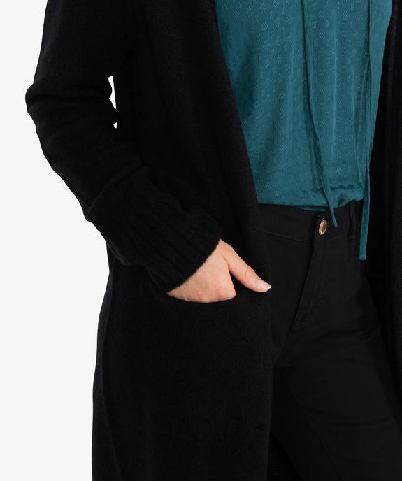 Gilet femme longueur genou à porter ouvert vue2 - GEMO(FEMME PAP) - GEMO