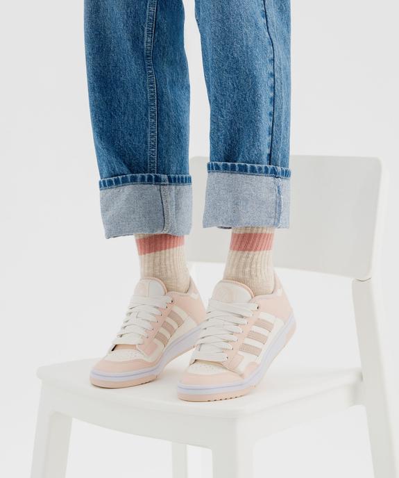 Baskets basses Rapid Court Low fille - Adidas vue1 - ADIDAS - GEMO