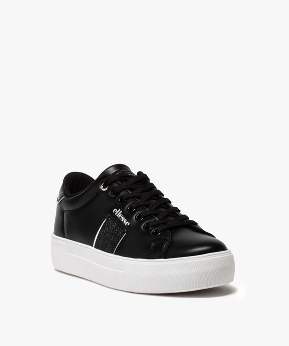 Tennis femme à détails vernis et semelle épaisse - Ellesse vue2 - ELLESSE - GEMO