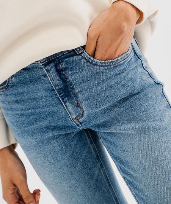 Jean Slim taille normale femme vue2 - GEMO 4G FEMME - GEMO