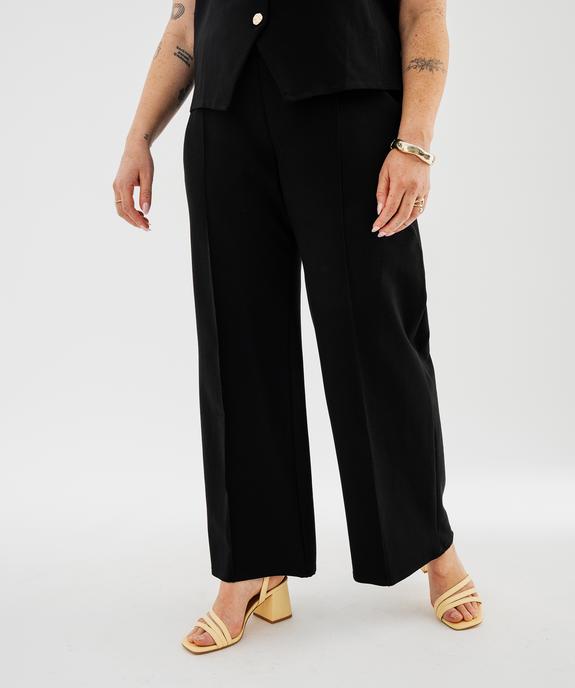 Pantalon ample et souple femme grande taille vue1 - GEMO (G TAILLE) - GEMO
