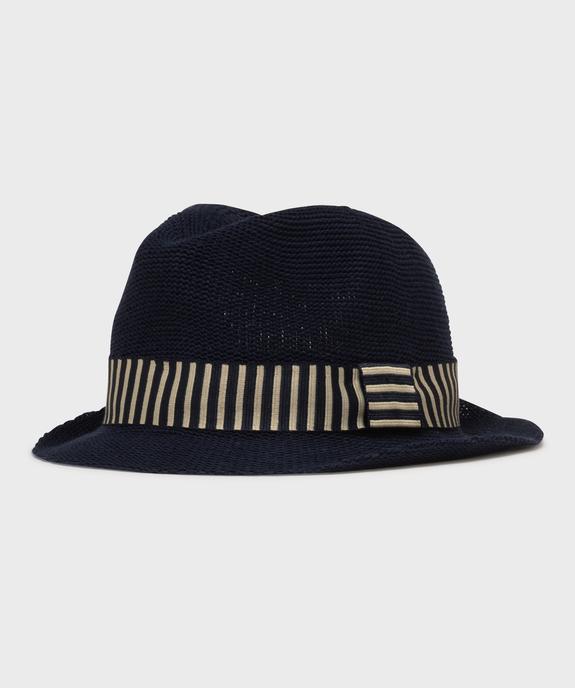 Chapeau trilby en maille de coton tissée bébé garçon vue1 - GEMO (ACCESS) - GEMO