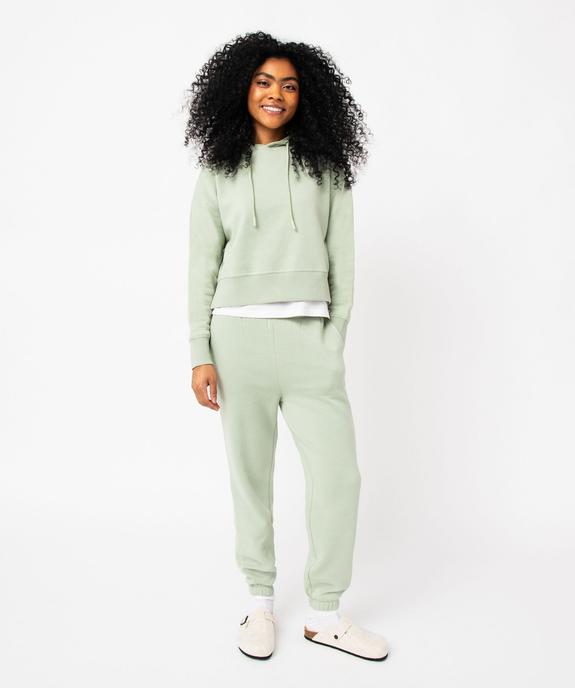 Pantalon de jogging en molleton femme vue5 - GEMO(FEMME PAP) - GEMO