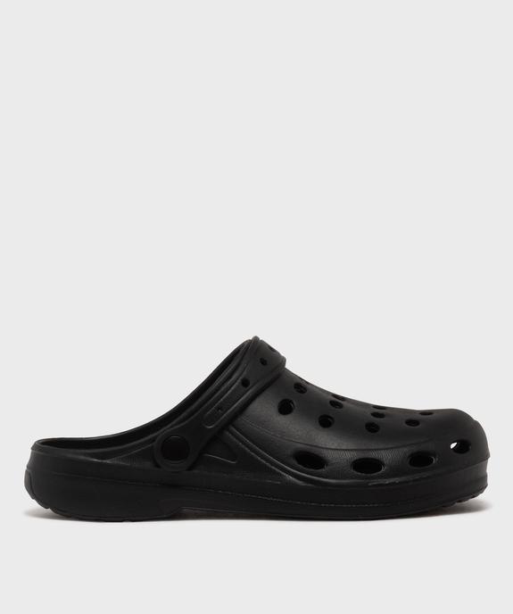 Sabots souples dessus uni perforé homme vue1 - GEMO (PLAGE) - GEMO