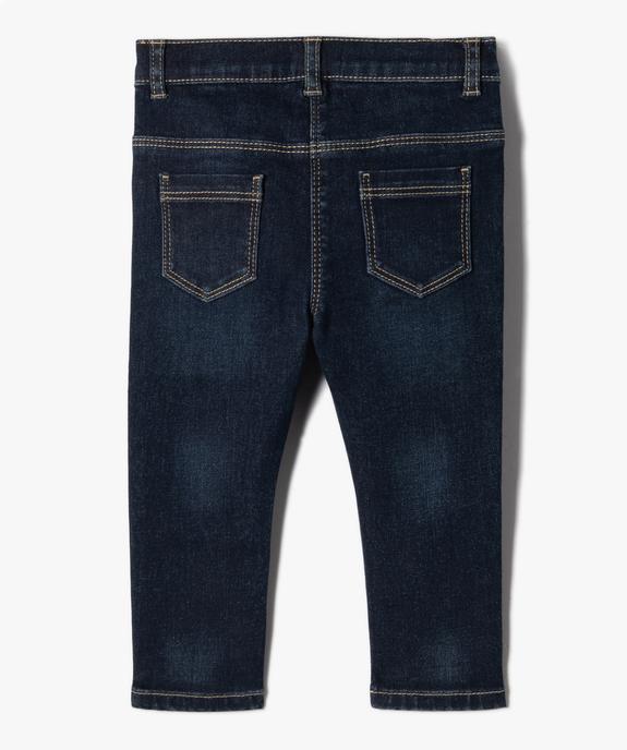 Jean coupe slim bébé fille vue3 - GEMO(BEBE DEBT) - GEMO