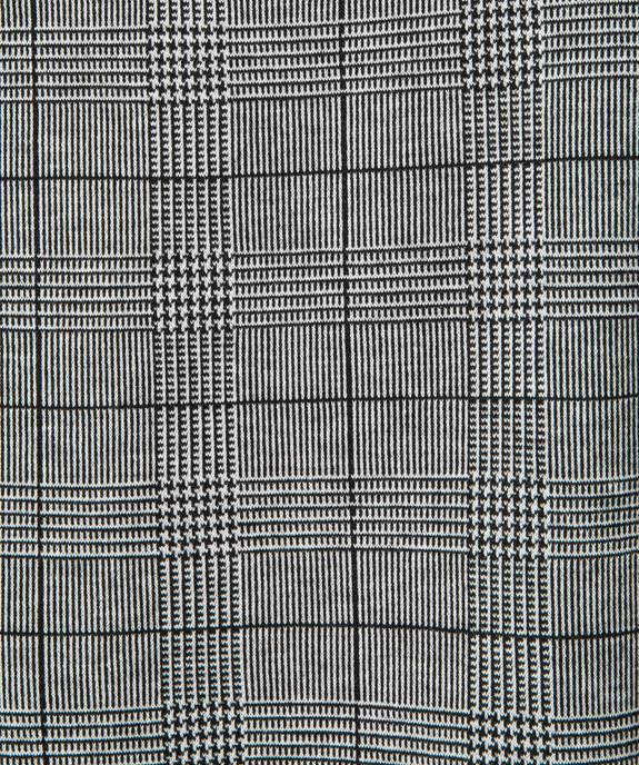 Pantalon slim en maille à carreaux et taille haute fille vue2 - GEMO (JUNIOR) - GEMO