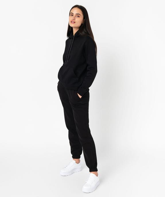 Pantalon de jogging en molleton femme vue5 - GEMO(FEMME PAP) - GEMO