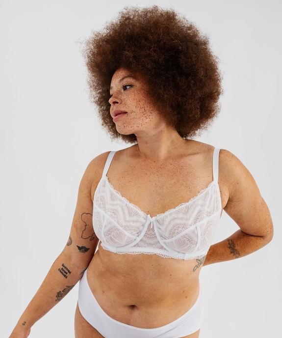 Soutien-gorge emboitant à armatures femme grande taille vue1 - GEMO(HOMWR FEM) - GEMO