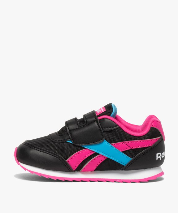Baskets bébé fille à scratch – Reebok Royal Glide vue3 - REEBOK - GEMO