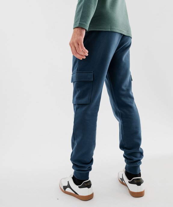 Pantalon de jogging coupe cargo homme vue3 - GEMO 4G HOMME - GEMO