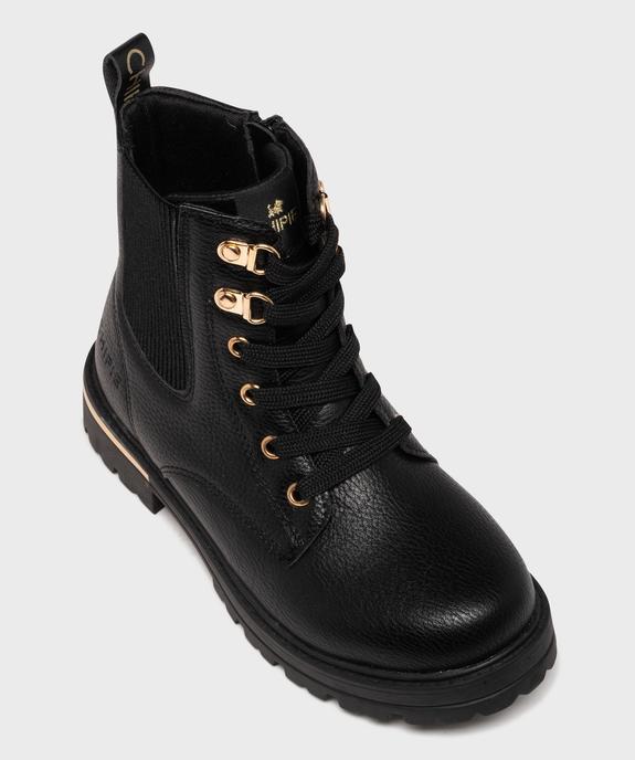 Boots avec élastique et semelle crantée fille - Chipie vue5 - CHIPIE - GEMO