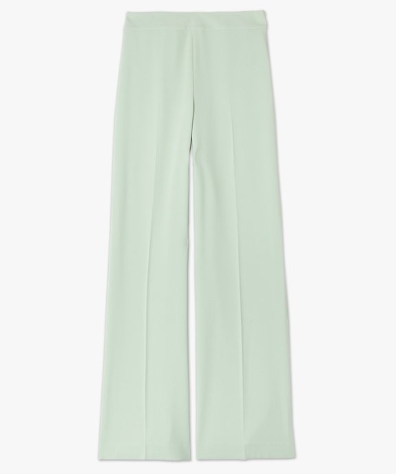 Pantalon de tailleur fluide avec pli marqué femme vue4 - GEMO(FEMME PAP) - GEMO
