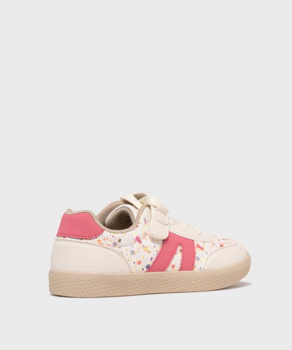 Baskets à paillettes avec lacets et scratch fille - Lovely Wings vue4 - LOVELY WINGS - GEMO