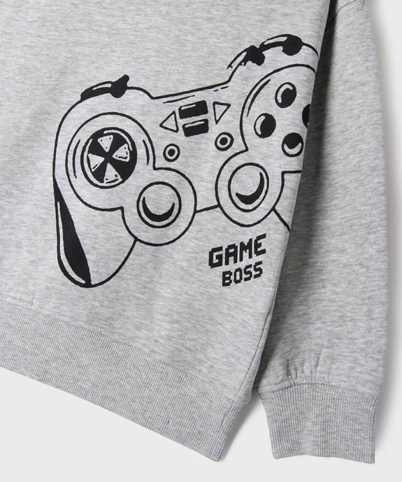 Sweat avec motif sur l’avant garçon vue2 - GEMO (ENFANT) - GEMO