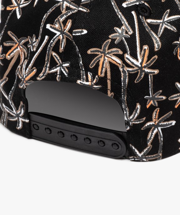 Casquette fille avec motifs palmiers et visière à paillettes vue2 - GEMO (JUNIOR) - GEMO