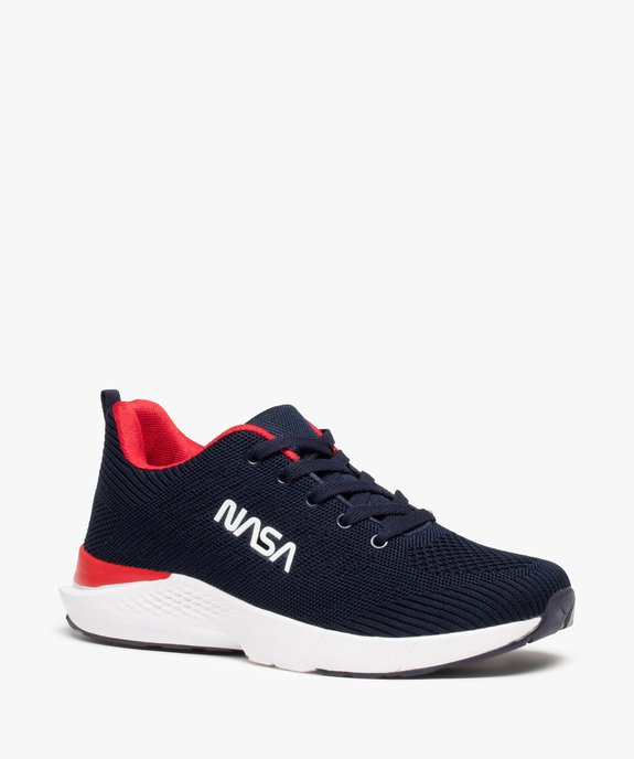 Baskets homme uni en mesh extraléger - Nasa vue2 - NASA - GEMO