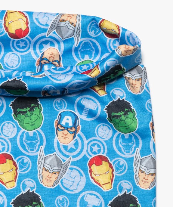 Foulard garçon tour de cou en maille imprimée Avengers - Marvel vue2 - AVENGERS - GEMO