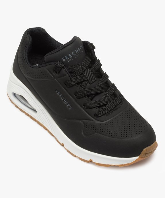 Baskets femme unies à lacets et semelle bulle d’air – Skechers vue5 - SKECHERS - GEMO