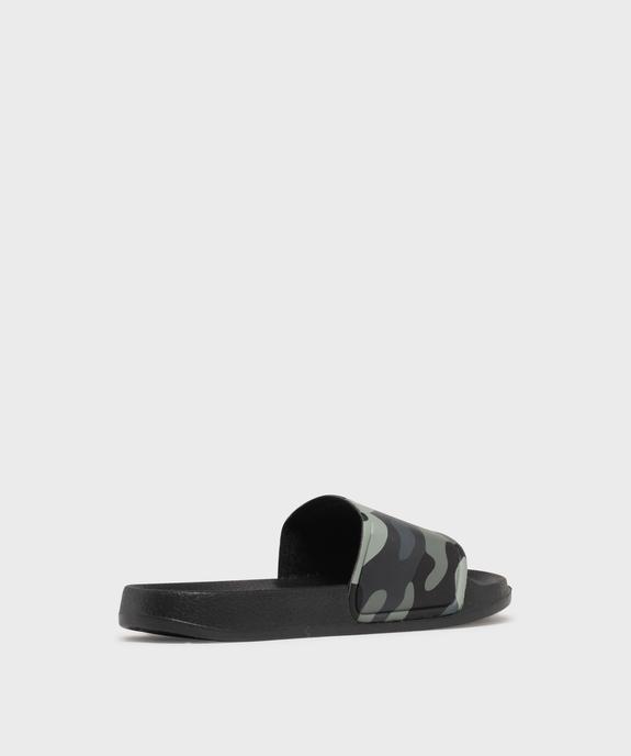 Mules de piscine garçon à bandeau camouflage vue10 - GEMO (PLAGE) - GEMO
