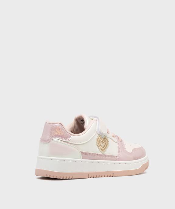 Baskets à scratch en matière irisée fille - Lovely Wings vue4 - LOVELY WINGS - GEMO