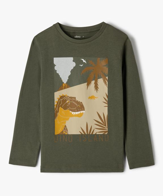 T-shirt manches longues imprimé garçon vue2 - GEMO 4G GARCON - GEMO