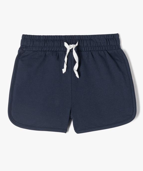 Short en maille avec taille élastiquée fille vue1 - GEMO 4G FILLE - GEMO