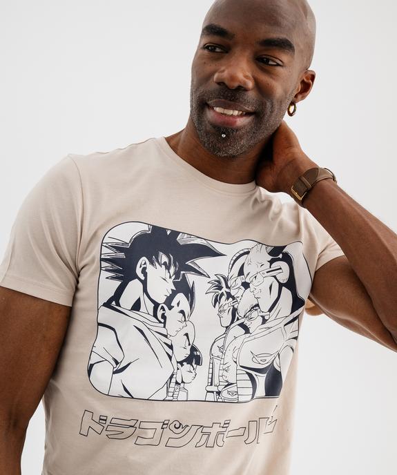 Tee-shirt manches courtes avec motif manga homme - Dragon ball Z vue2 - DRAGON BALL Z - GEMO