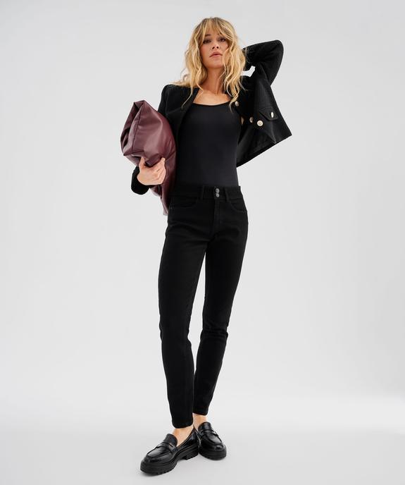 Jean skinny push-up taille normale femme vue5 - GEMO 4G FEMME - GEMO