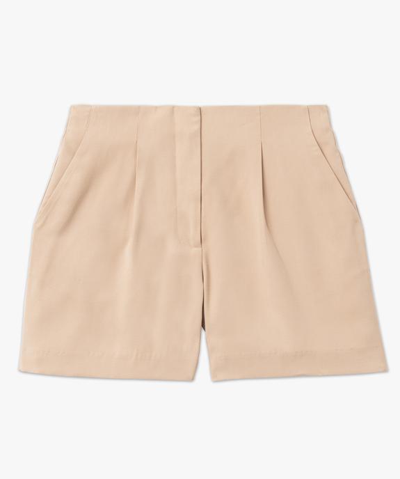 Short large et fluide à taille haute femme vue4 - GEMO(FEMME PAP) - GEMO