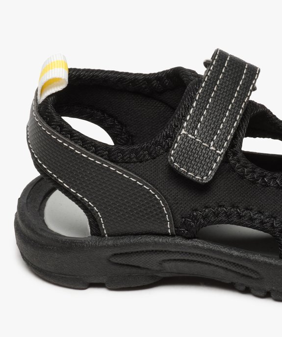 Sandales garçon multi-matières fermeture à scratch vue6 - GEMO (ENFANT) - GEMO