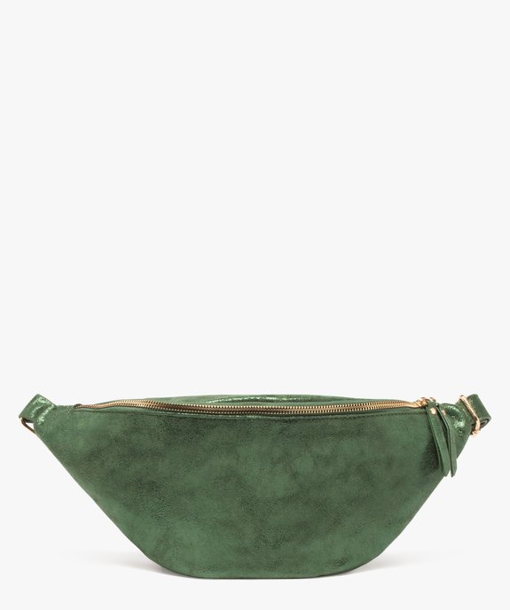 Sac banane grand format brillant femme vue1 - GEMO (ACCESS) - GEMO