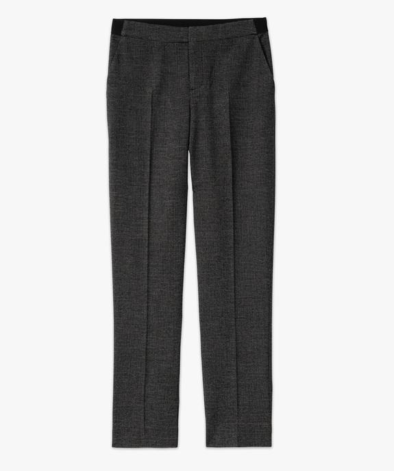 Pantalon à motif pied de poule femme vue4 - GEMO(FEMME PAP) - GEMO