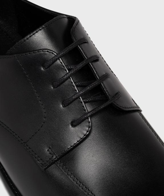 Derbies en cuir surpiqués homme - Tanéo vue6 - TANEO - GEMO