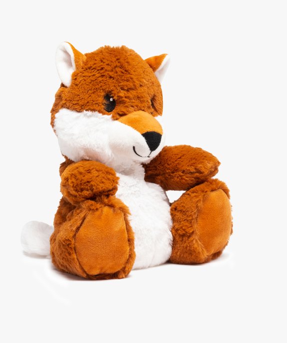 Peluche bouillotte renard micro-ondable vue2 - GEMO (ACCESS) - GEMO