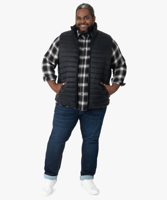 Doudoune homme grande taille sans manches à col montant vue5 - GEMO (G TAILLE) - GEMO