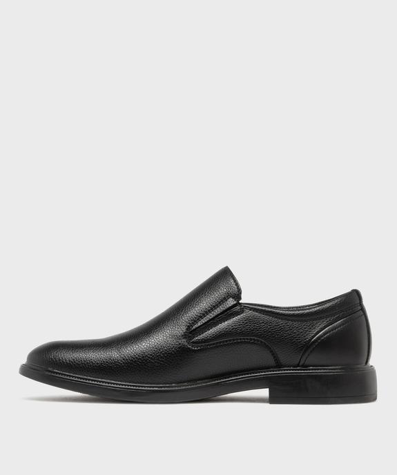 Derbies slip-on grainés homme - Mario Baldano vue3 - MARIO BALDANO - GEMO