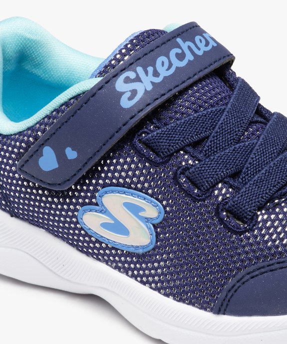Baskets fille effet pailleté - Sketchers  vue6 - SKECHERS - GEMO
