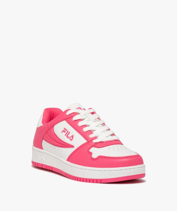Baskets femme unies avec détails en relief - Fila vue3 - FILA - GEMO