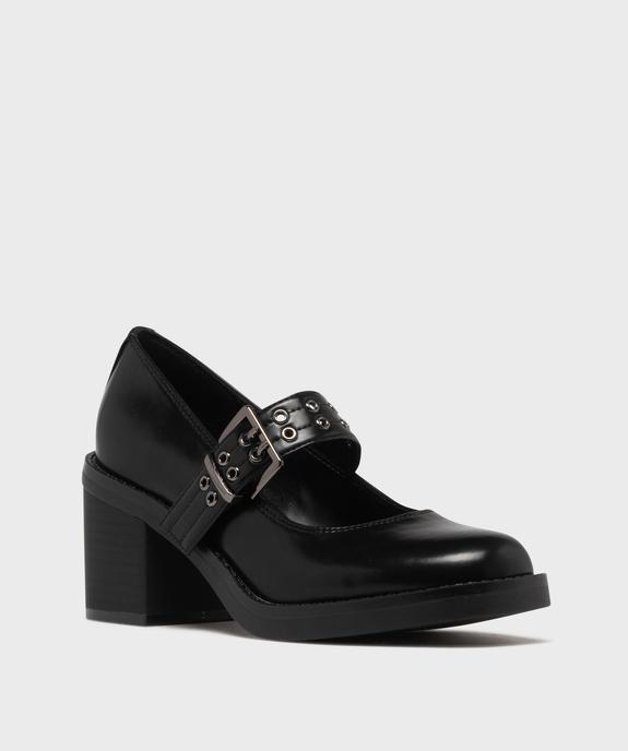 Chaussures à talon Mary Jane à semelle épaisse femme vue2 - 5 MILES - GEMO