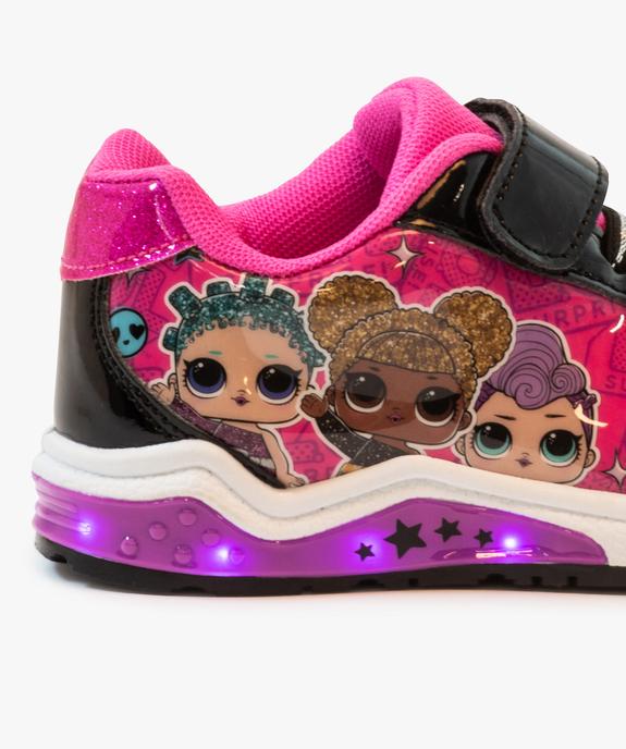 Baskets fille bicolores avec semelle clignotante – LOL vue6 - LOL - GEMO