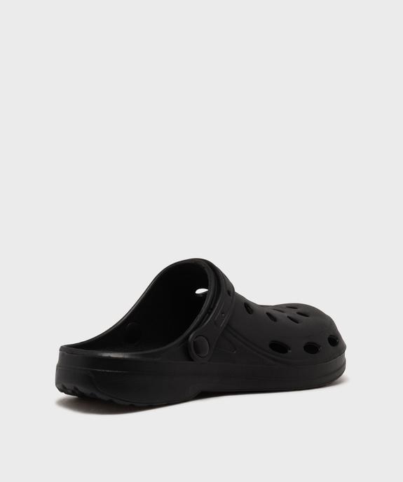 Sabots souples dessus uni perforé homme vue4 - GEMO (PLAGE) - GEMO